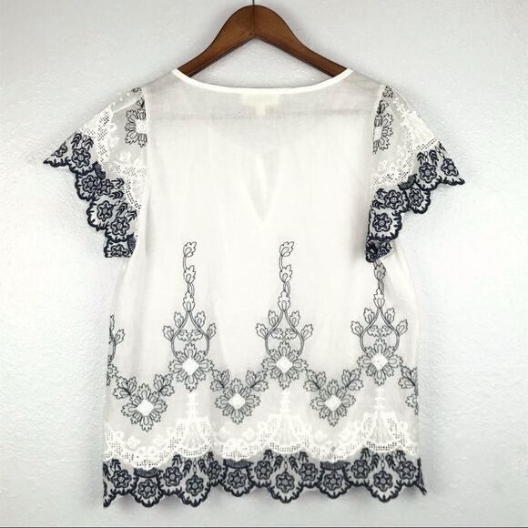 Listicle Crochet Top Size M - Picture 5 of 7